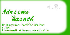 adrienn masath business card